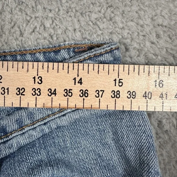 Polo Jeans Co Ralph Lauren Jeans Womens 8 Short Saturday High Rise Straight Deni - Picture 5 of 12